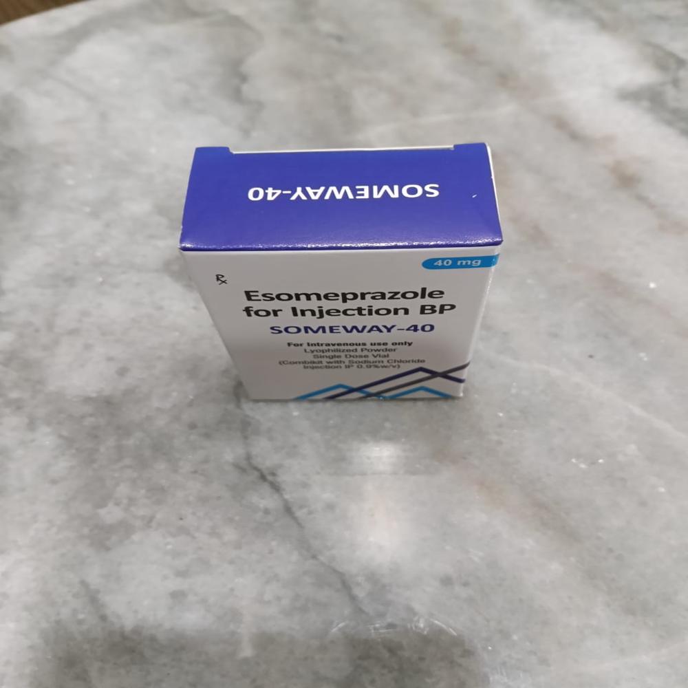 Esomeprazole 40 Injection - Proton Pump Inhibitor, Intravenous Administration For Rapid Stomach Acid Relief, Effective For Gerd And Erosive Esophagitis