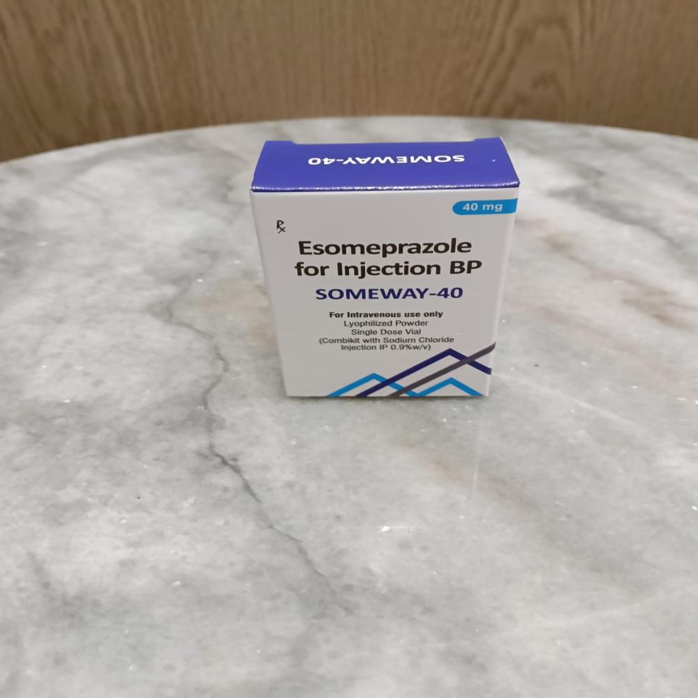 Esomeprazole 40 Injection - Proton Pump Inhibitor, Intravenous Administration For Rapid Stomach Acid Relief, Effective For Gerd And Erosive Esophagitis