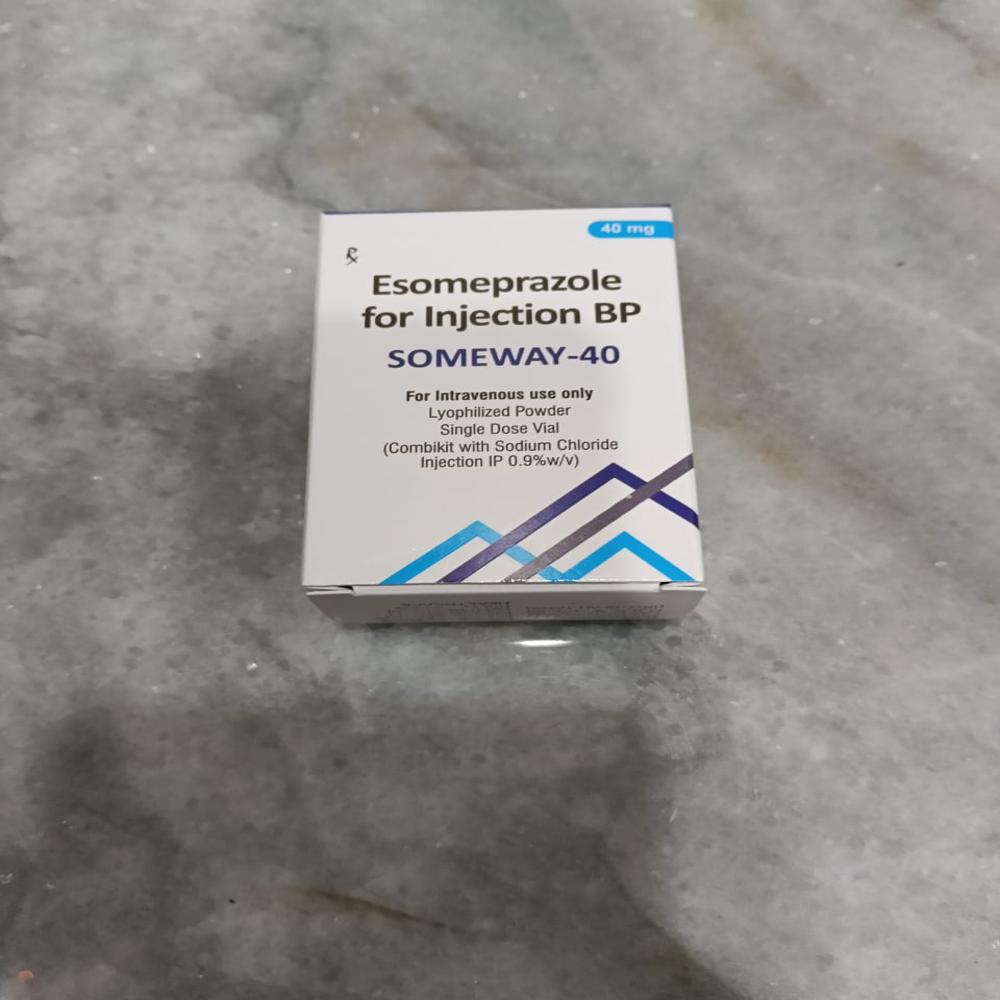 Esomeprazole 40 Injection - Proton Pump Inhibitor, Intravenous Administration For Rapid Stomach Acid Relief, Effective For Gerd And Erosive Esophagitis