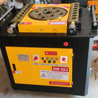 Gw52J Tmt Bar Bending Machine - Color: Black