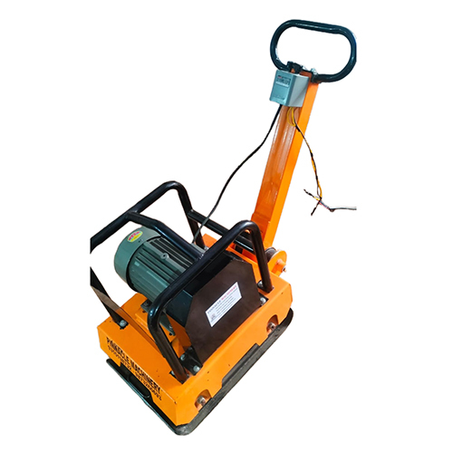 Reversible Electric Plate Compactor - Color: Yellow