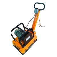 Reversible Electric Plate Compactor - Color: Yellow