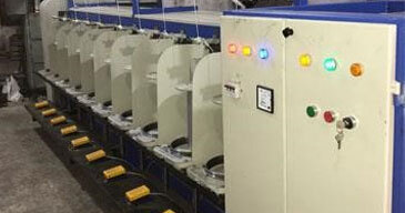 Online Ring Winder Machine - Color: White & Blue
