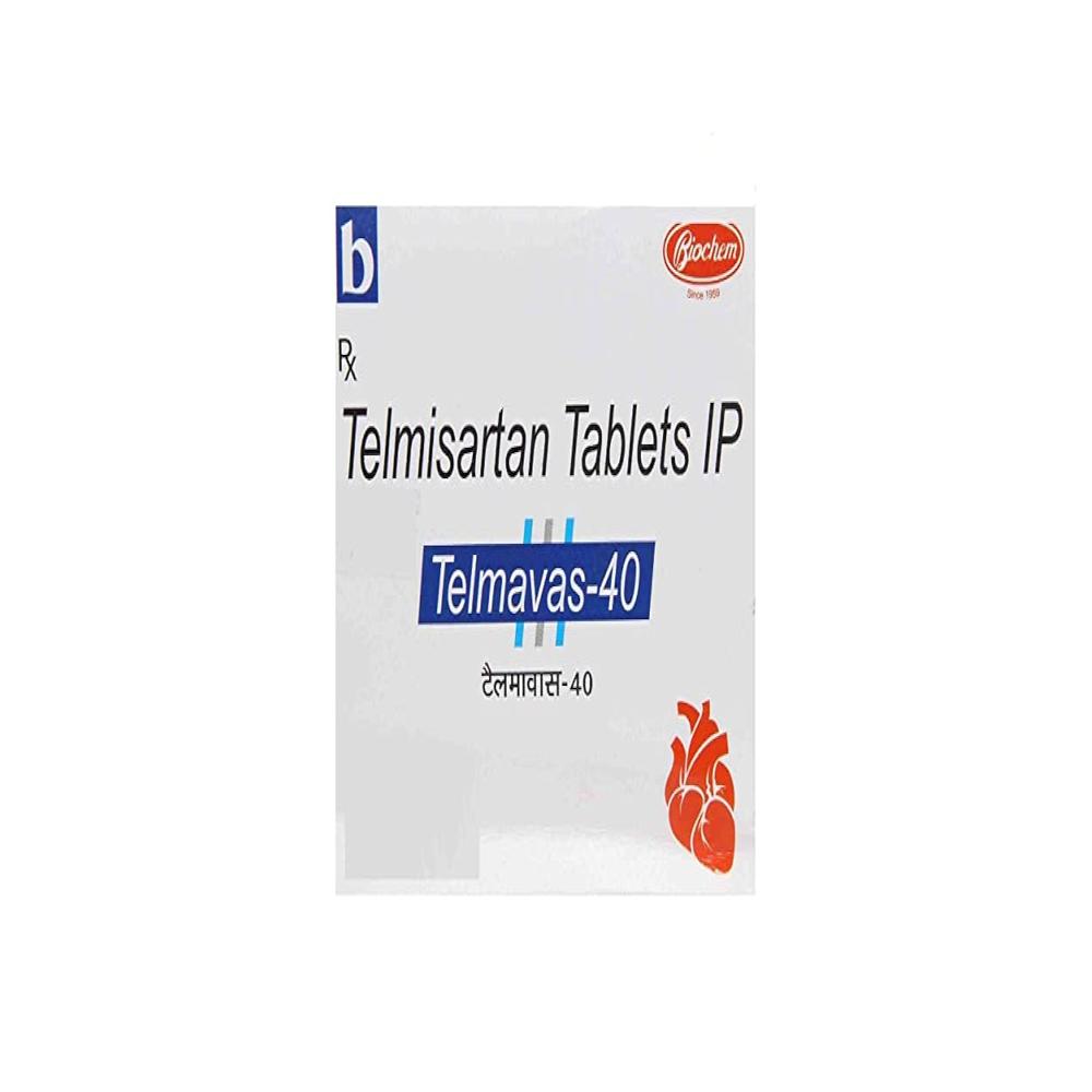 Telmavas 40 Telmisartan (40mg) Tablet