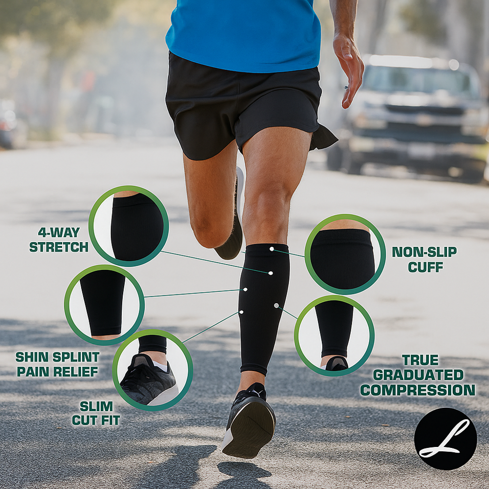 Calf Support Black - Color: Various Available