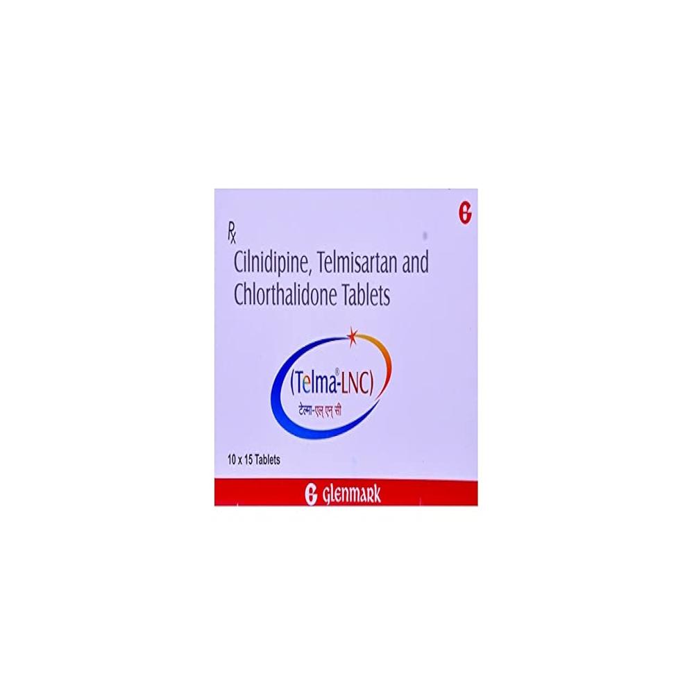 Telma-Lnc Telmisartan (40Mg) + Cilnidipine (10Mg) + Chlorthalidone (6.25Mg) Tablet - Shelf Life: 12 Months