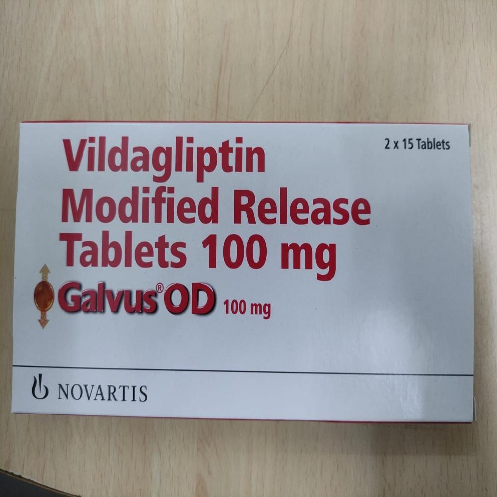 Galvus OD Vildagliptin 100mg Tablet MR