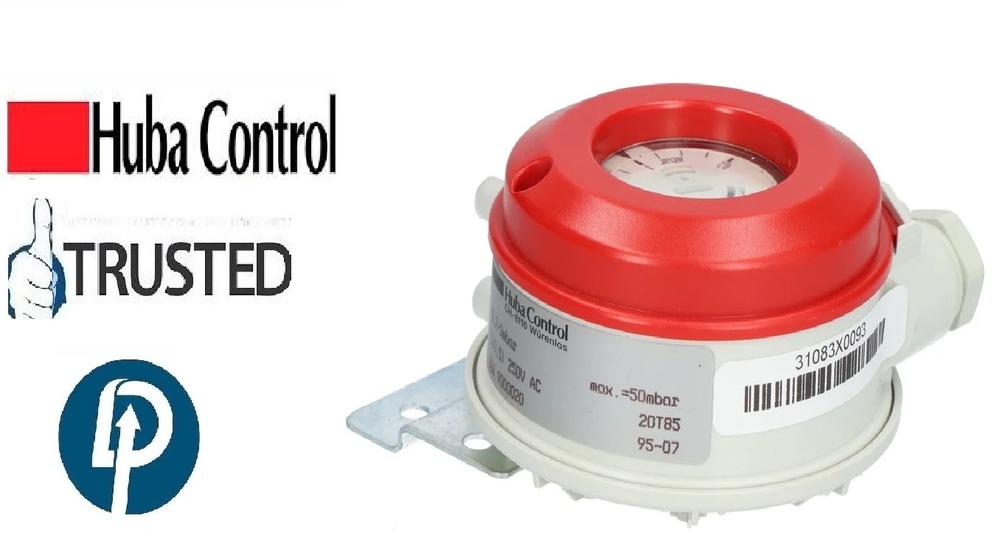 Huba Differential Pressure Switch MODEL: 604.9000020 RANGE 0.2....3mbar