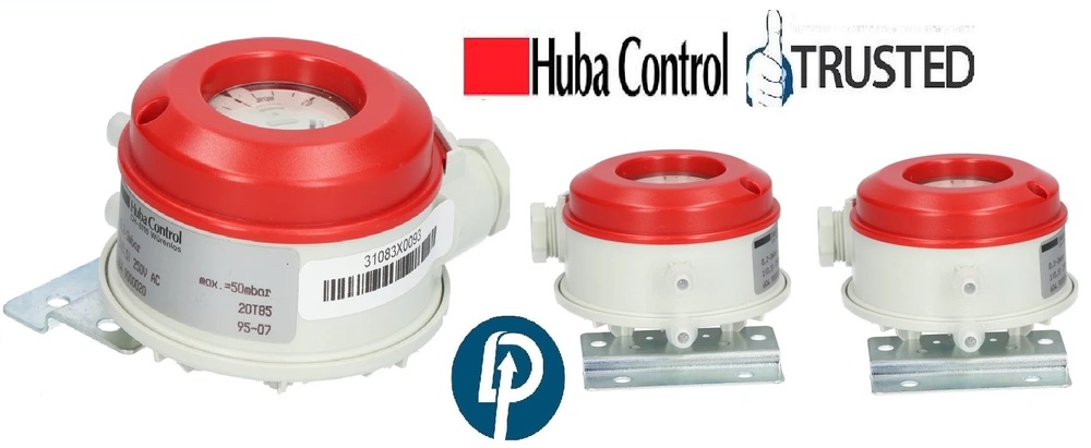 Huba Differential Pressure Switch MODEL: 604.9000020 RANGE 0.2....3mbar