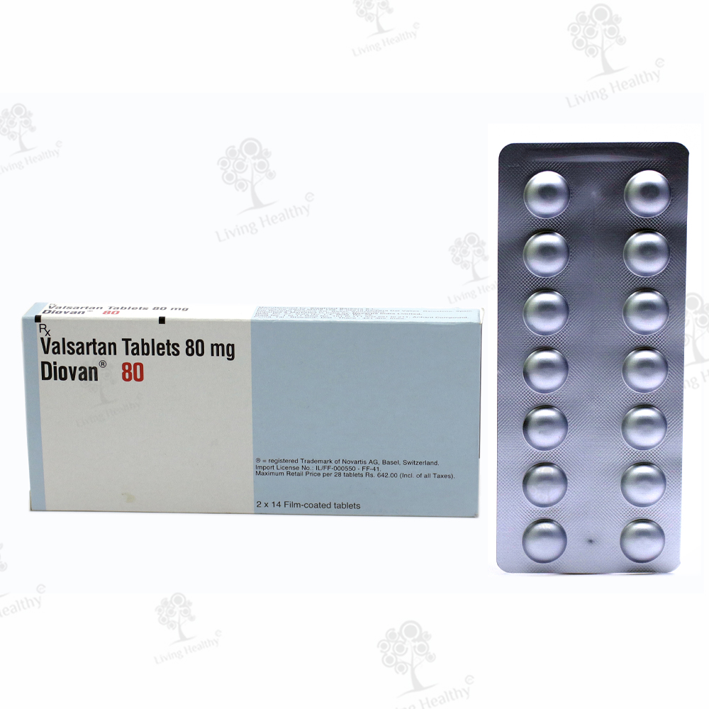 Diovan 80 Valsartan (80mg) Tablet