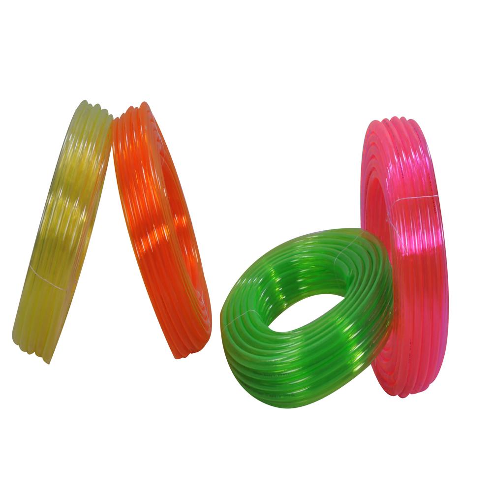 Pvc Transparent Garden Pipe - Color: Multicolor