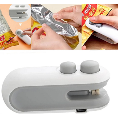 Mini Heat Sealing Machine, Portable Vacuum Sealing Machine, Manual Mini Bag Sealer