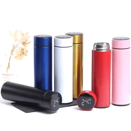 LED Temperature Display Bottle