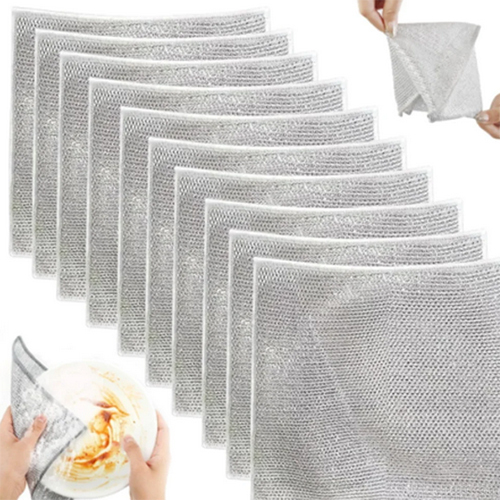 Dish Clothes Multipurpose Wire Dishwashing Scrubber for Utensils Multipurpose Dishwashing