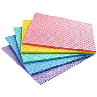 5 Pc Sponge Wipes, 3 Piece & 5 Piece Cellulose Sponge Kitchen Wipes, Multicolor Baijin Kitchen Wipes