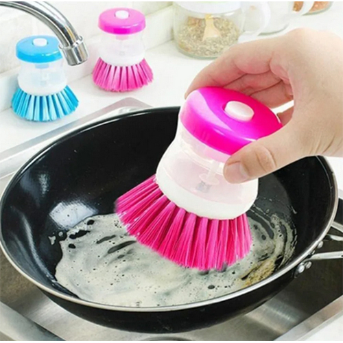 Liquid Soap Cleaning Brush, Sink Drain Cleaning Brush, Plastic Dishwasher Brush