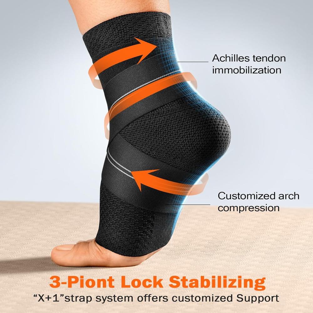 Ankle Brace Black - Application: Hospital