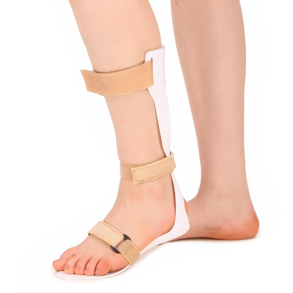 Ankle Brace Plastic White - Application: Hospital