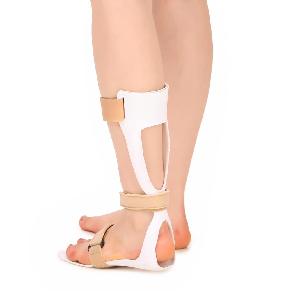 Ankle Brace Plastic White - Application: Hospital