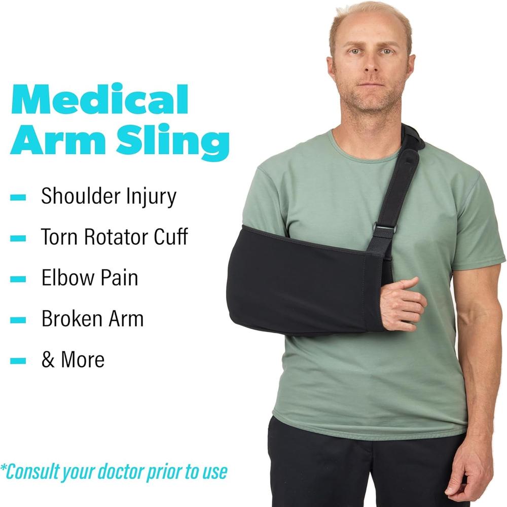 Arm Sling Baggy Black - Color: Various Available