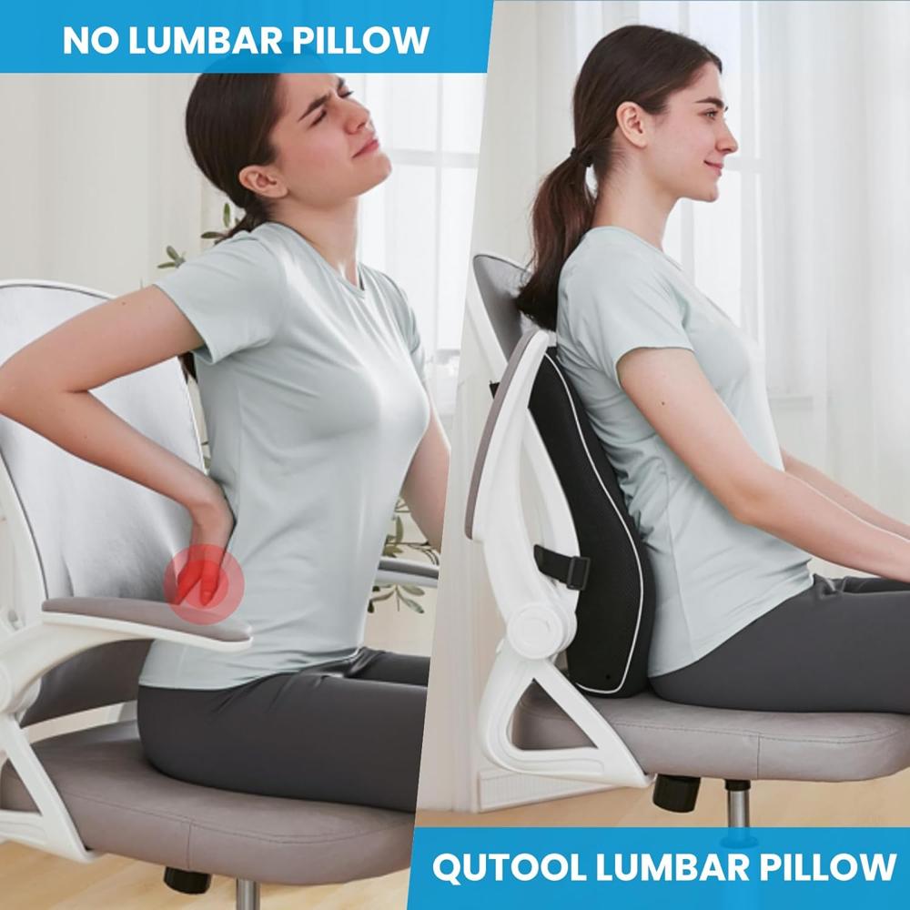Long Back Rest Black