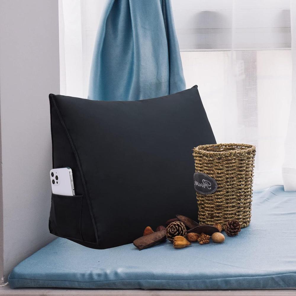 Bed Back Rest Black
