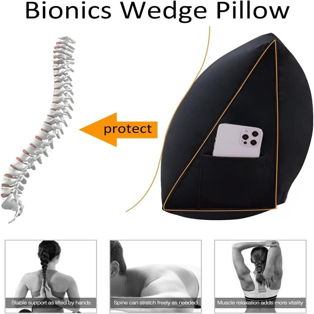 Bed Back Rest Black