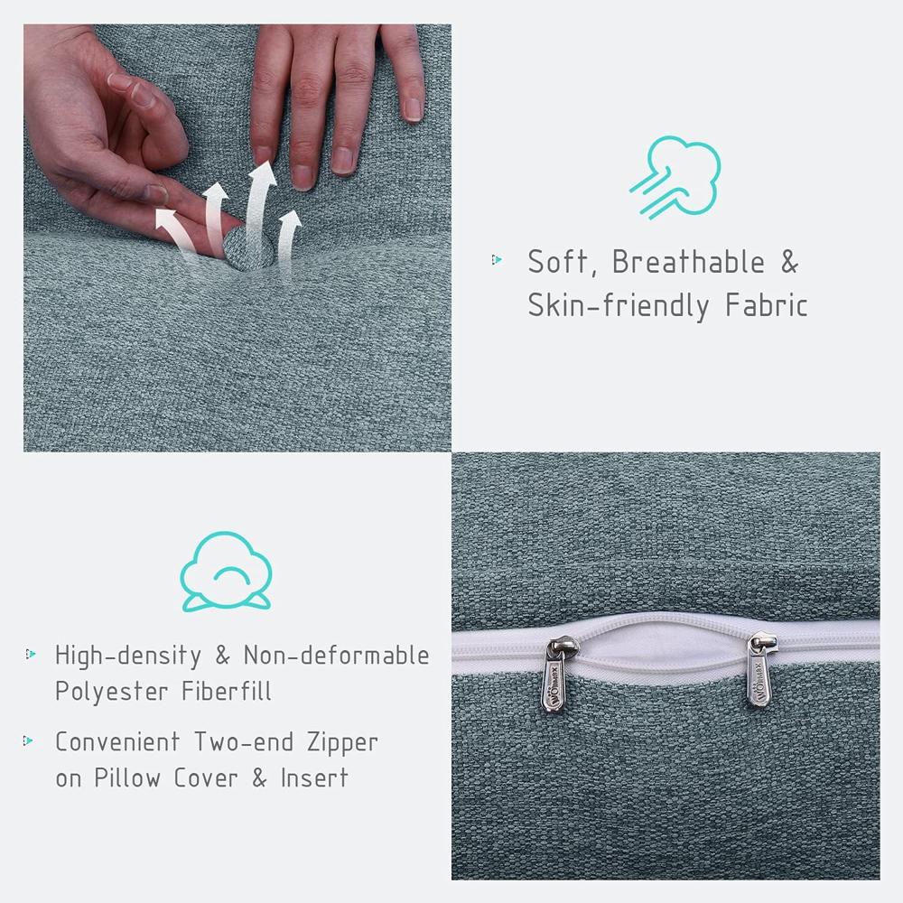 Bed Back Rest Grey