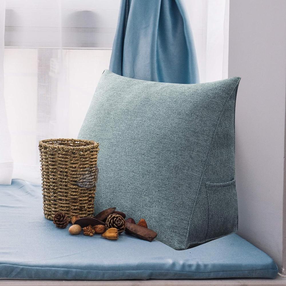 Bed Back Rest Grey