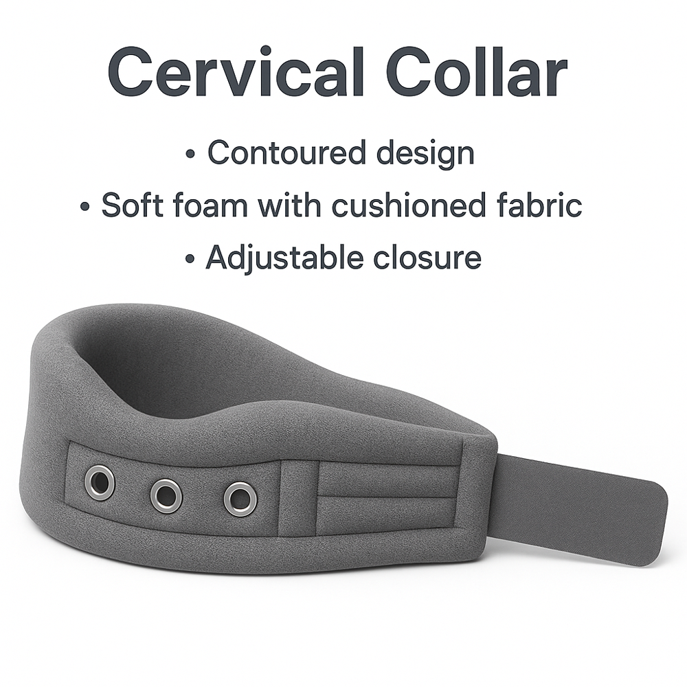 Cervical Collar Grey - Color: Various Available