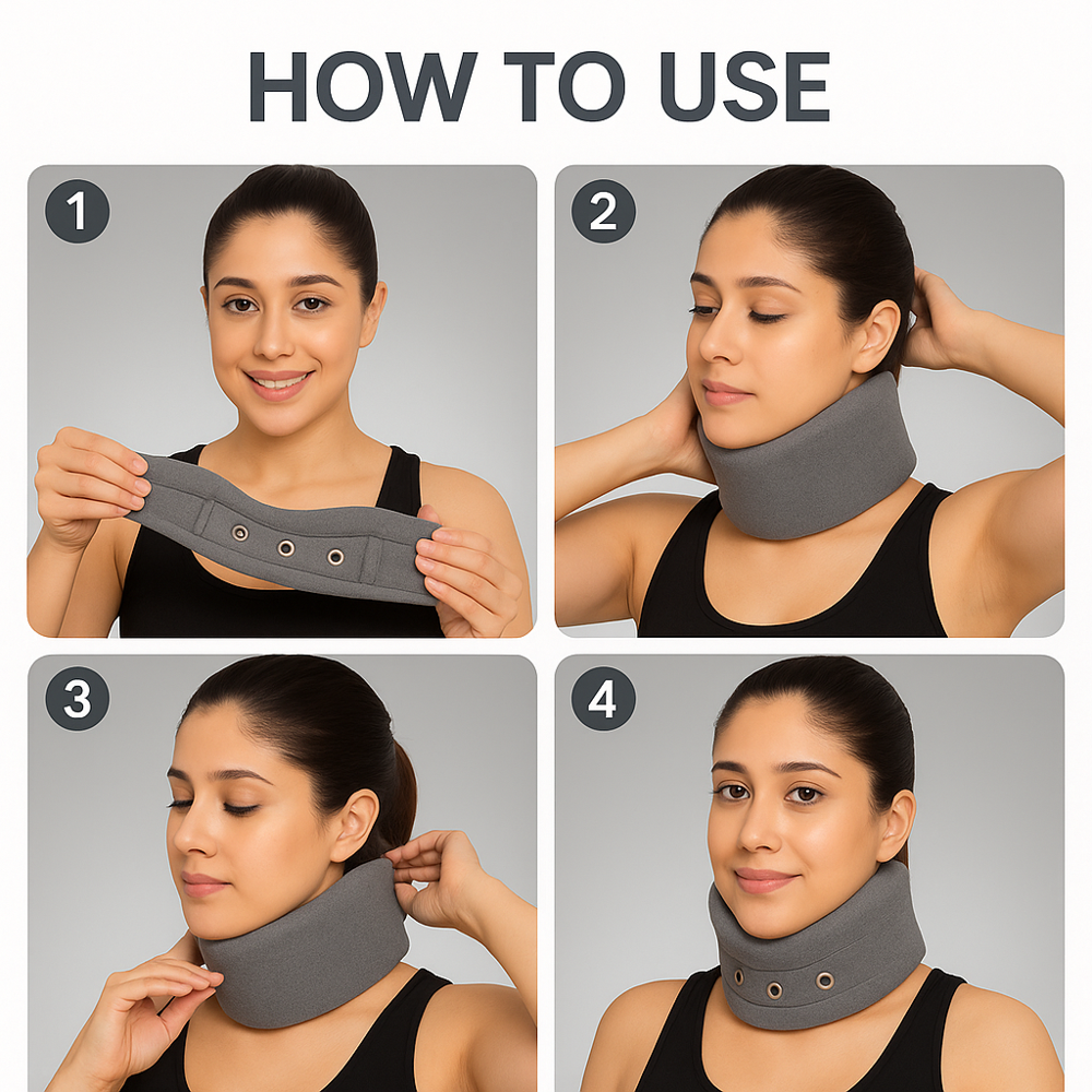 Cervical Collar Grey