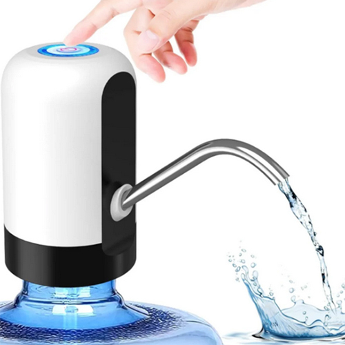 Plastic Automatic Water Can Dispenser Pump, imported White Plastic Water Can Dispenser Pump