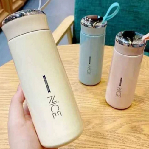 Nice Aqua Water Bottle, Glass Nice Water Bottle, Multicolor Bottle