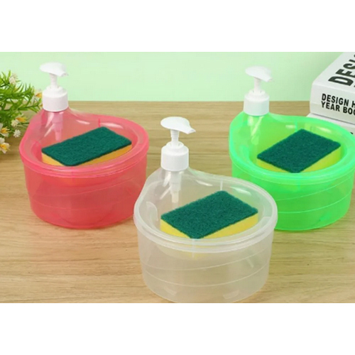 Liquid Dispenser Pump with Sponge Holder