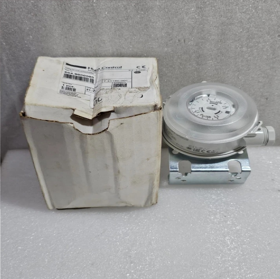 HUBA CONTROL 604.9000000 DIFFERENTIAL PRESSURE SWITCH 0.2-3 Mbar