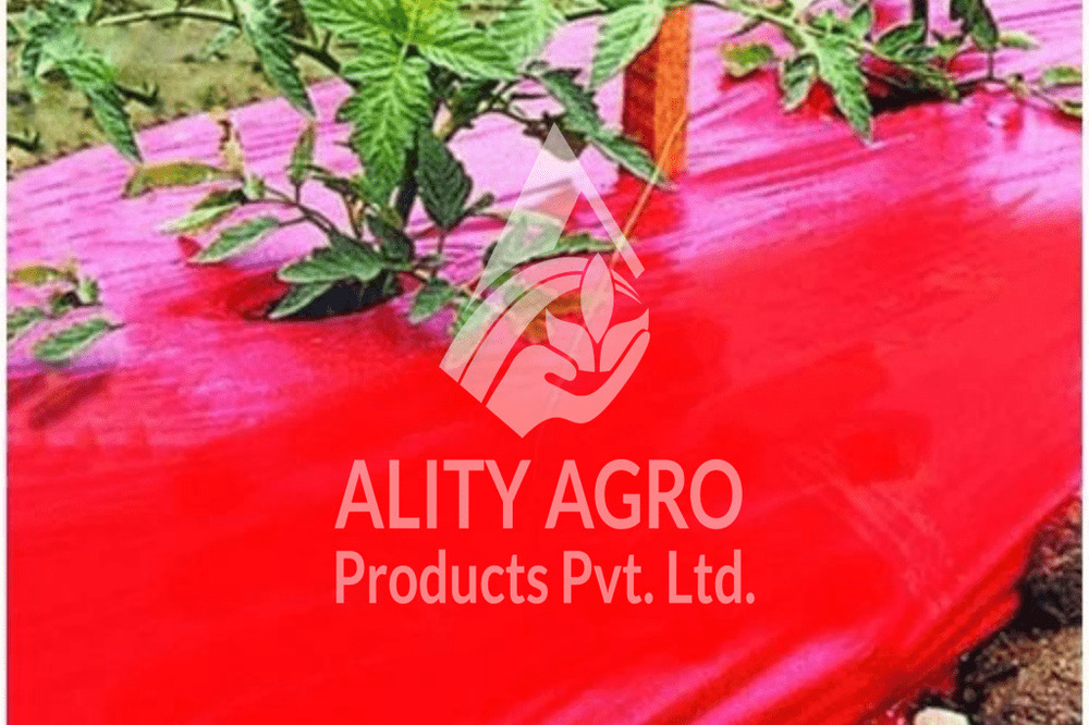 Red Mulch Film - Base Material: Ldpe