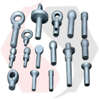 Forged Ball Pins - Color: Golden