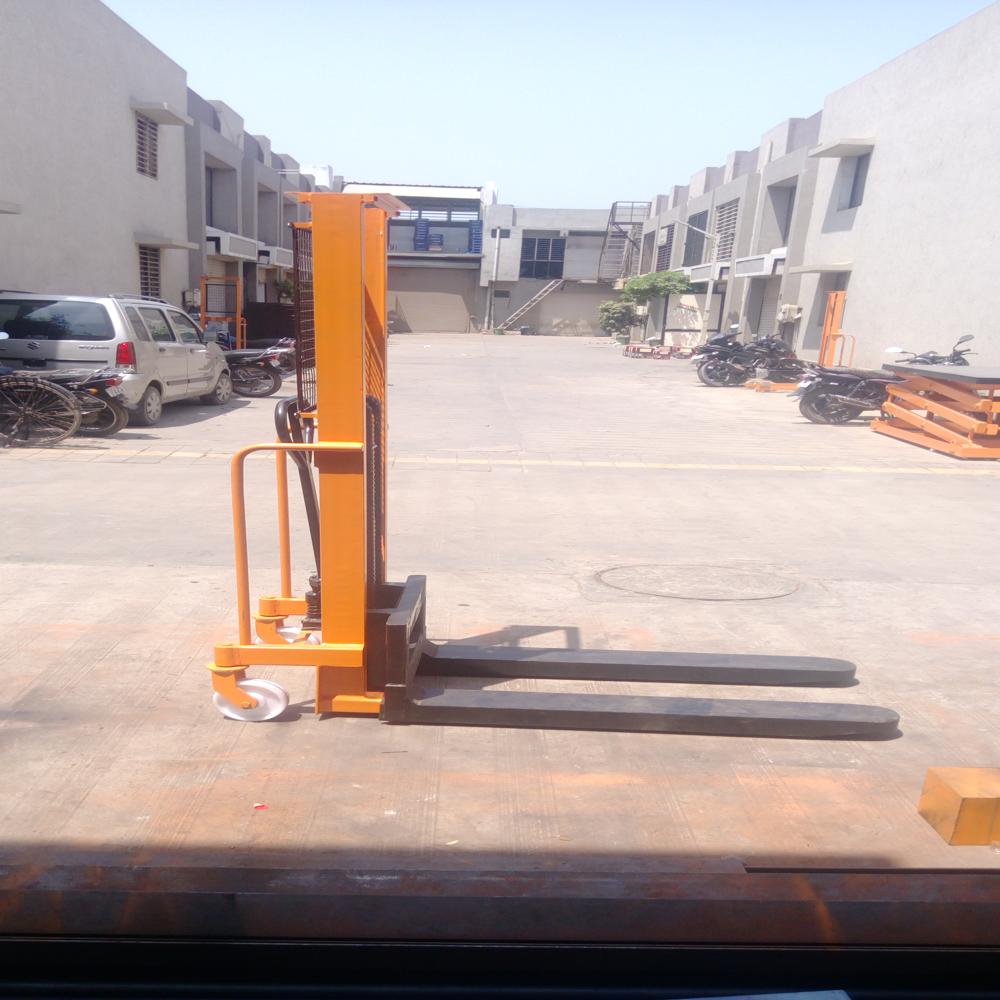 Hydraulic Manual High-performance Material Handling Stacker - Attributes: Flame Proof