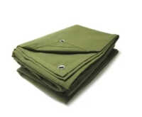 Cotton Waterproof Cotton Tarpaulins - Color: Green