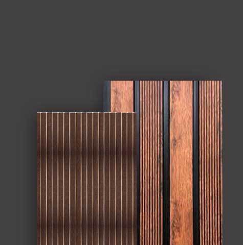 High Quality Charcoal Louvers Panel - Features: Waterproof