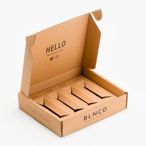 Corrugated Boxes - Color: Brown