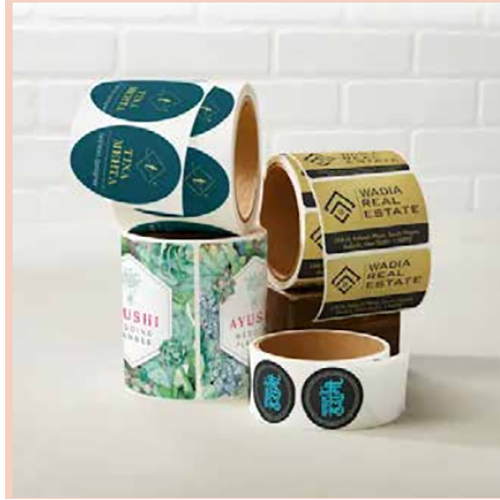Self Adhesive Labels - Color: White