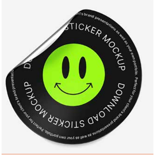 Self Adhesive Labels - Color: White
