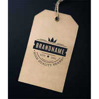 Hang Tag - Color: Brown