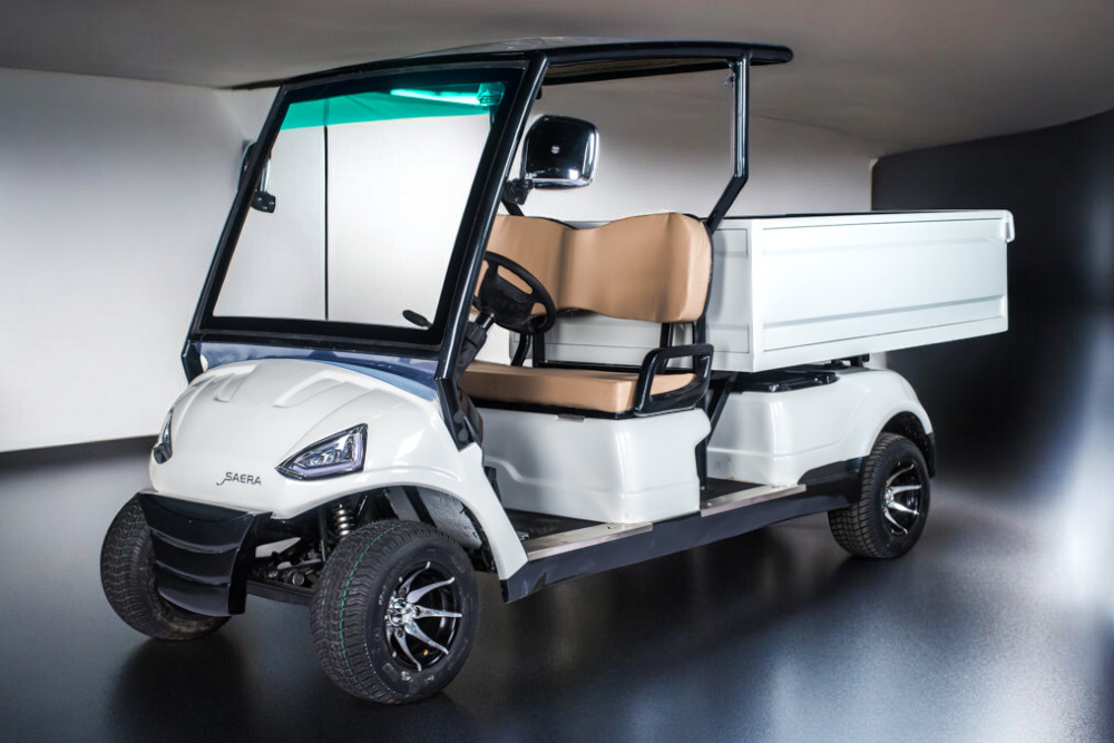 Saera U - 100 2 Seater Electric Cargo Golf Cart - Capacity: 500 Kg