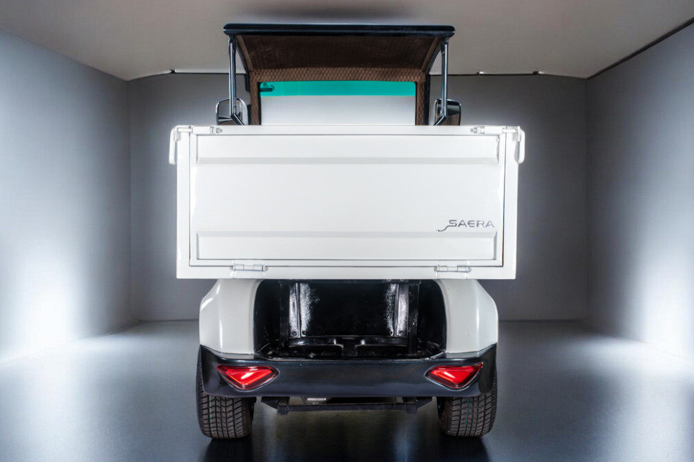 Saera U - 100 2 Seater Electric Cargo Golf Cart - Capacity: 500 Kg