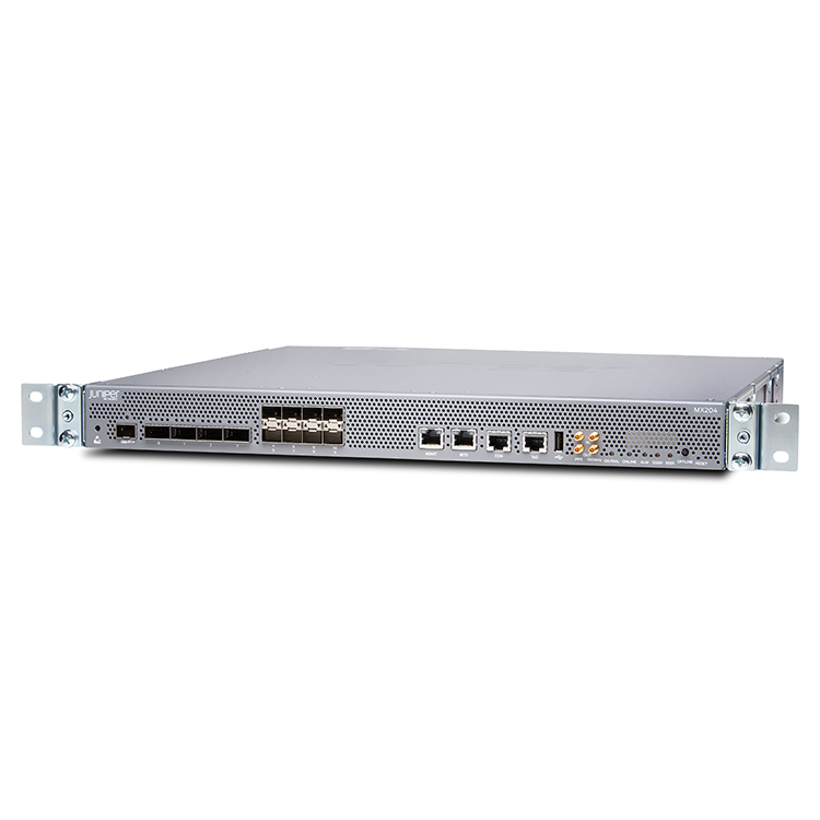 MX204-HW-BASE MX204 Juniper Enterprise Router Base HW + Standard Junos SW Perpetual