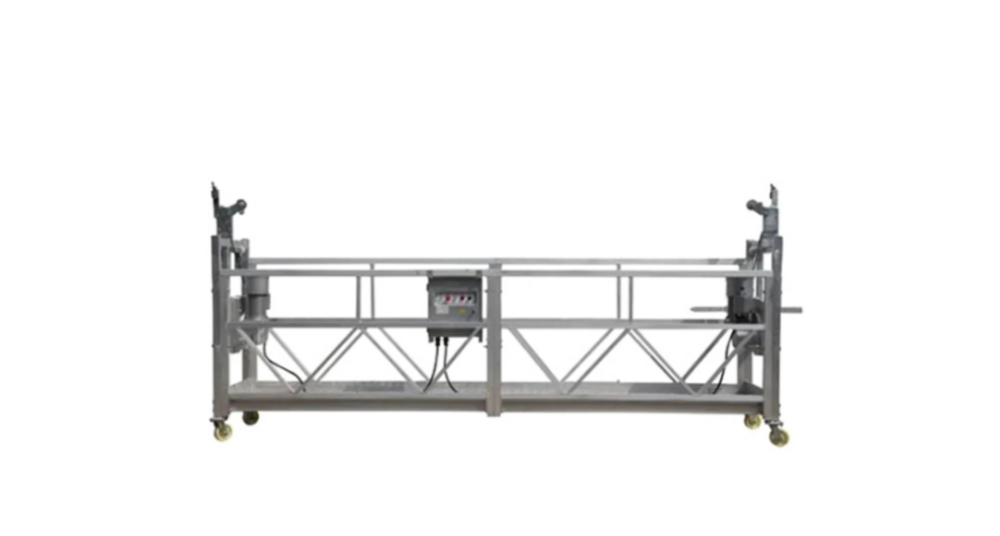 Commercial Hanging Construction Platform - Color: Silver