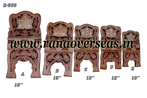 Wood Wooden Hand Carved Holy Book Stand