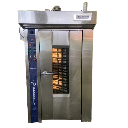 Gas Rotary Rack Oven - Material: Stainless Steel